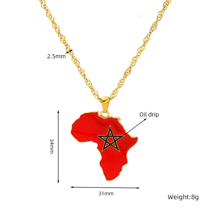 National Flag Necklace