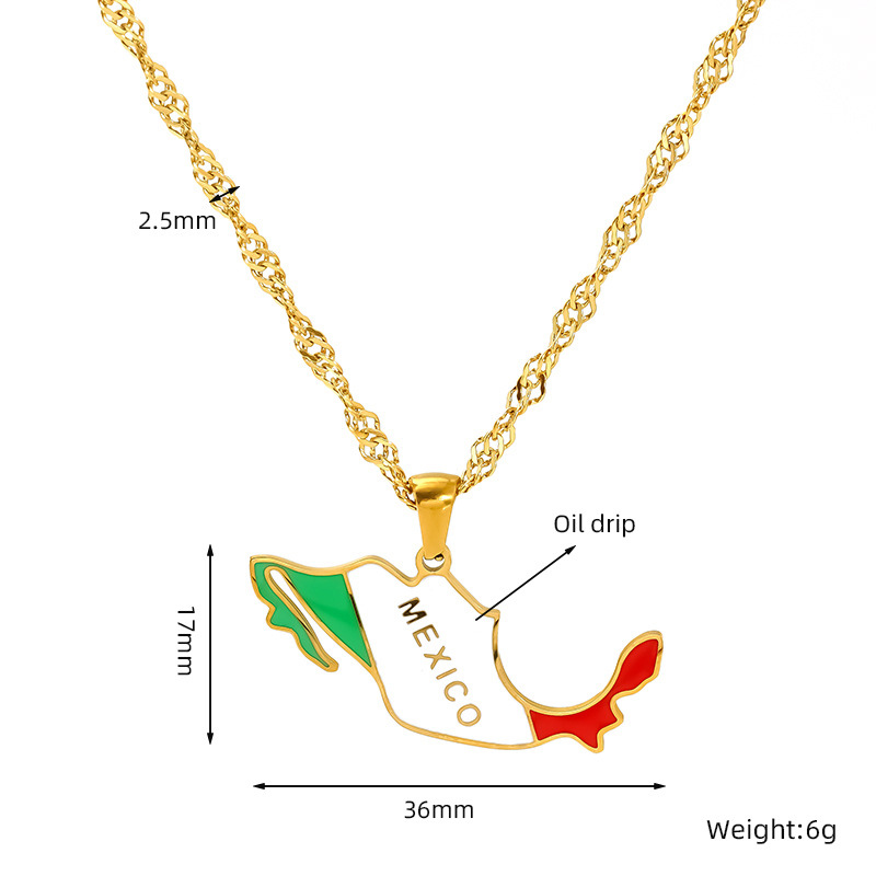 National Flag Necklace