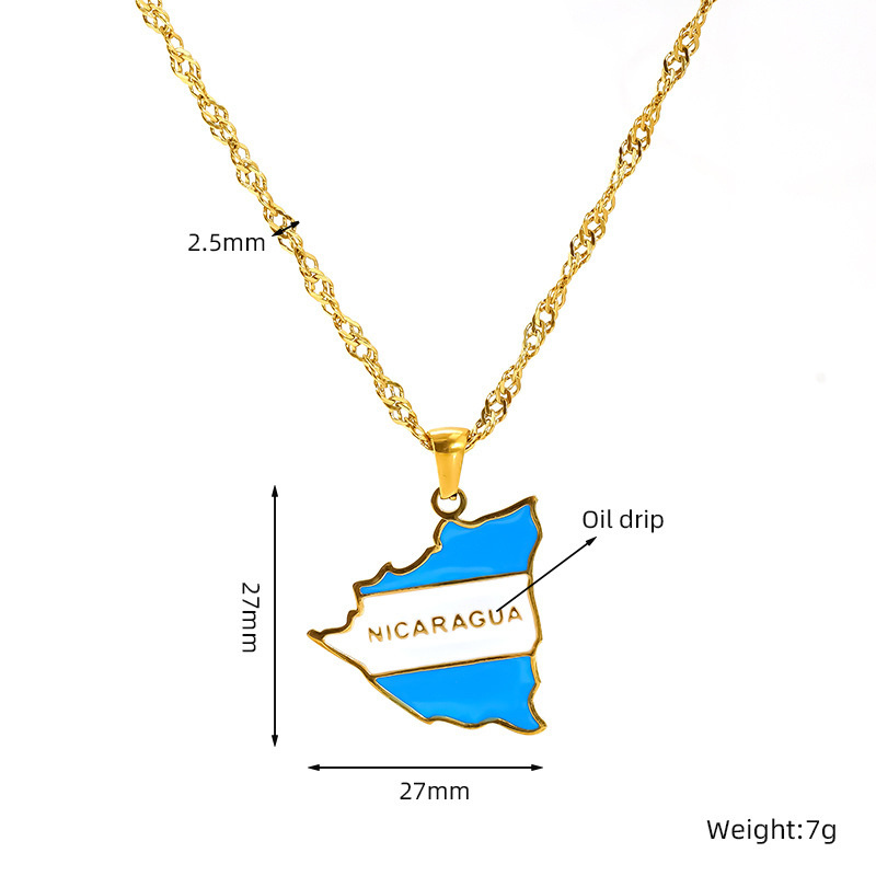 National Flag Necklace