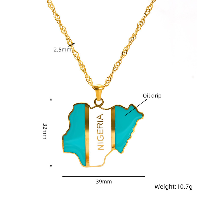 National Flag Necklace