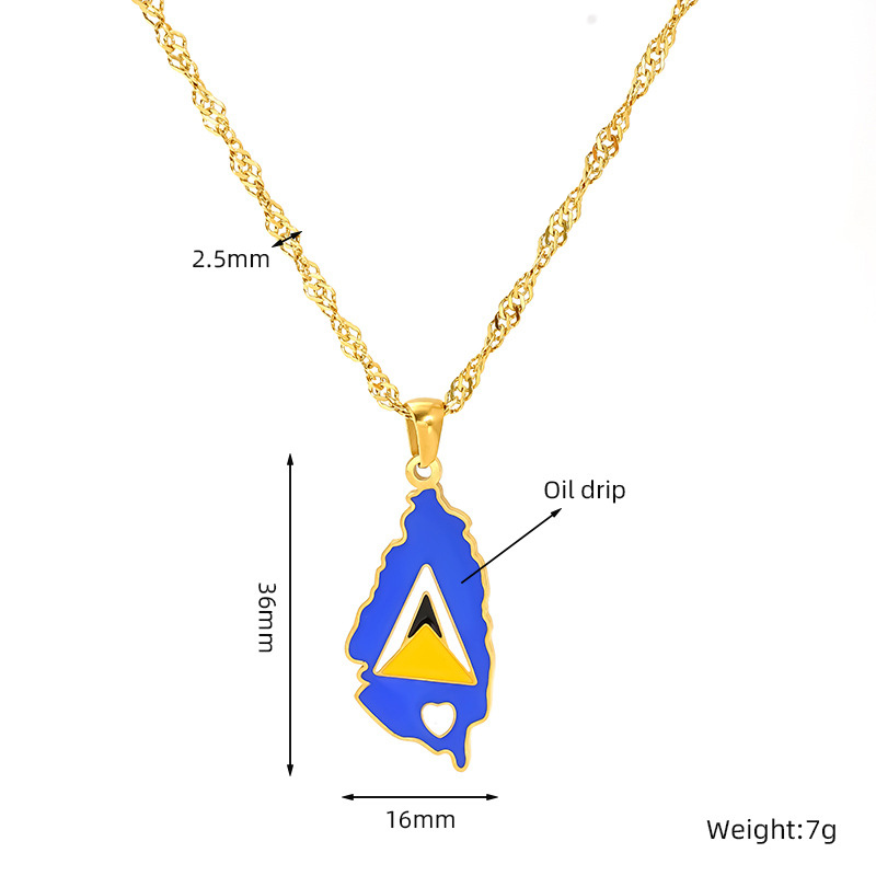 National Flag Necklace