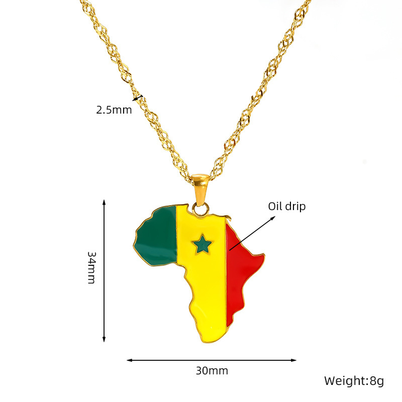National Flag Necklace