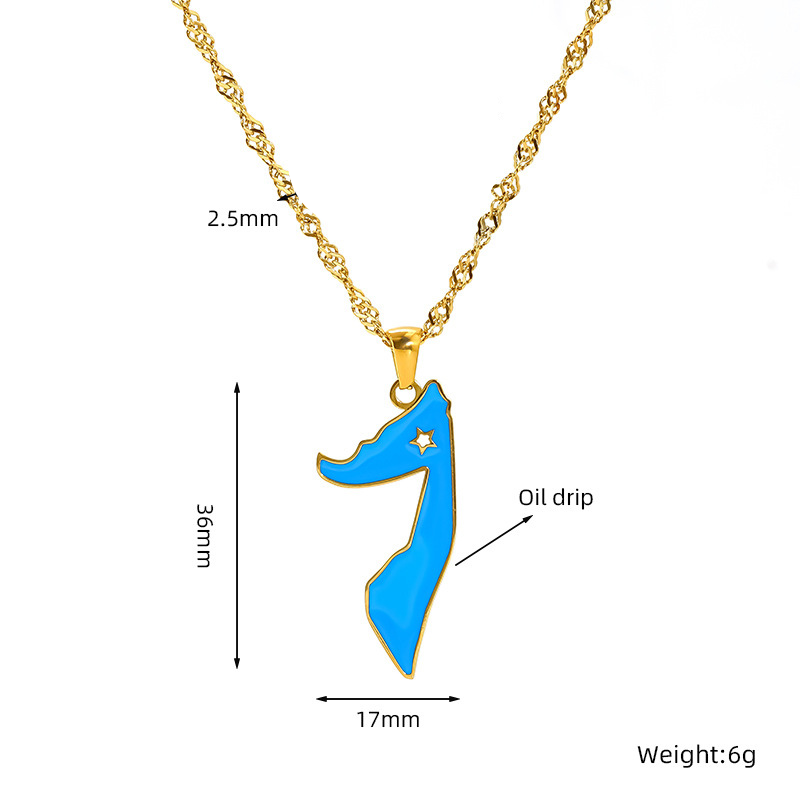 National Flag Necklace