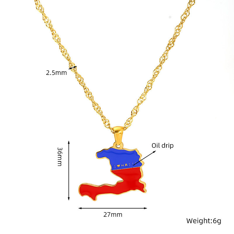 National Flag Necklace