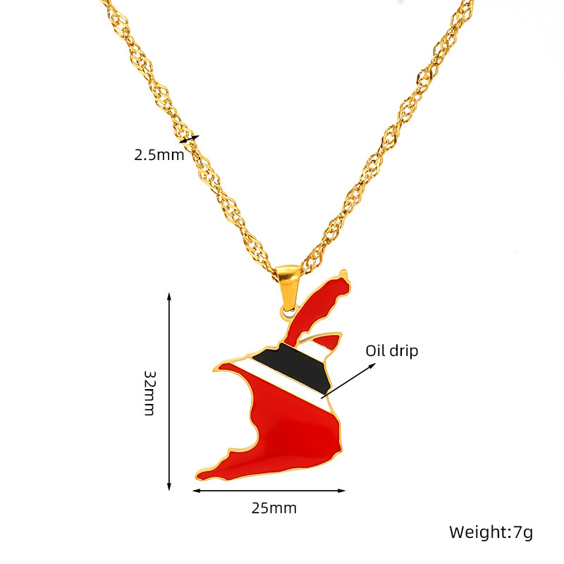 National Flag Necklace