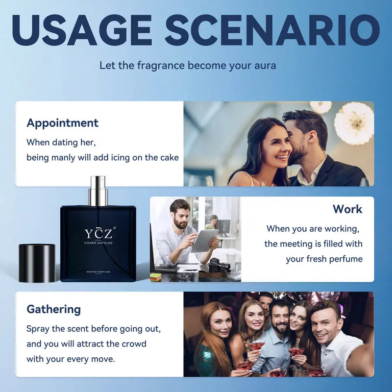 YCZ Midnight Marine Cologne