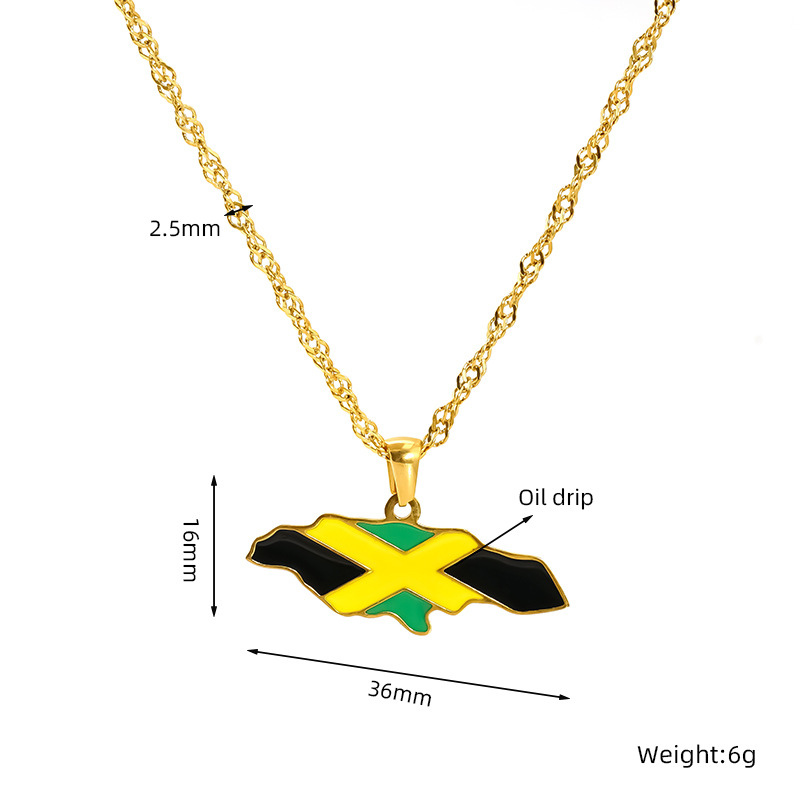 National Flag Necklace