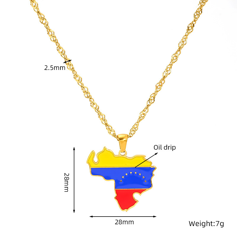 National Flag Necklace