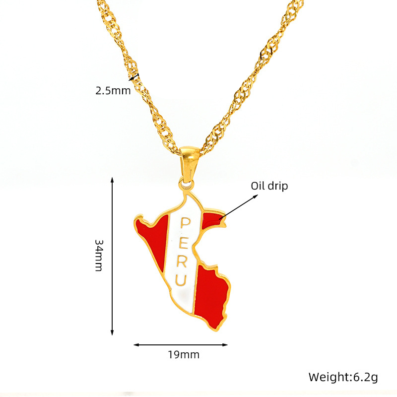 National Flag Necklace