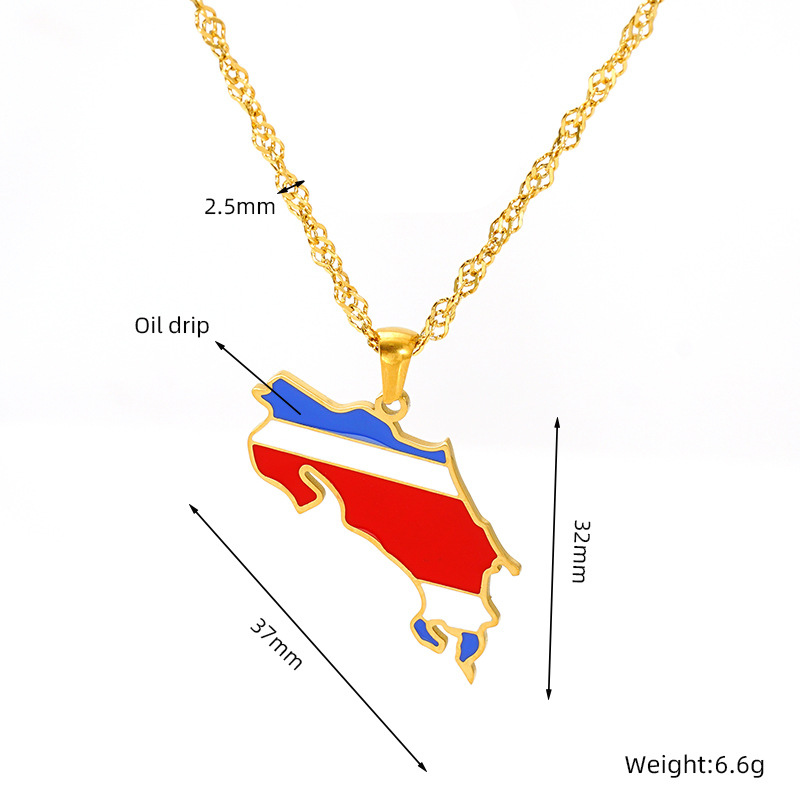National Flag Necklace