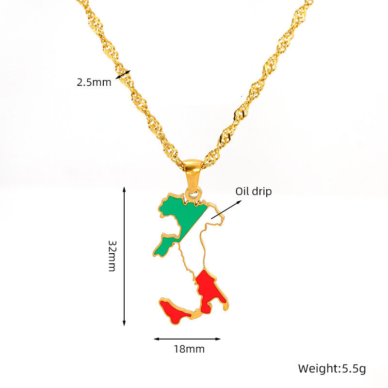 National Flag Necklace