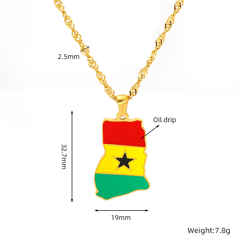National Flag Necklace