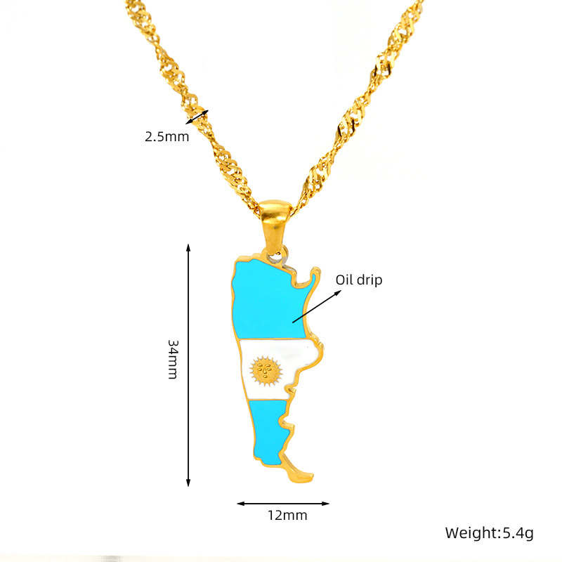 National Flag Necklace