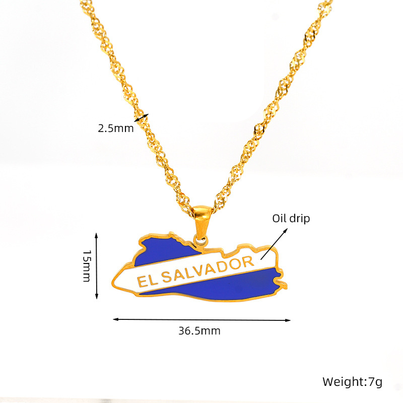 National Flag Necklace