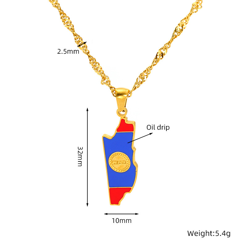 National Flag Necklace