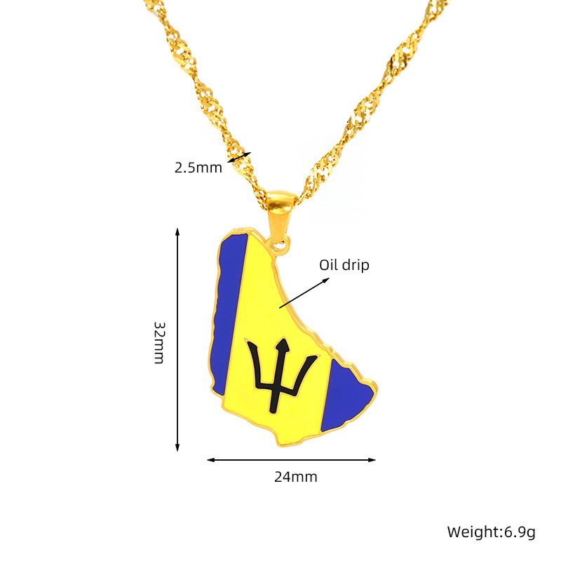 National Flag Necklace