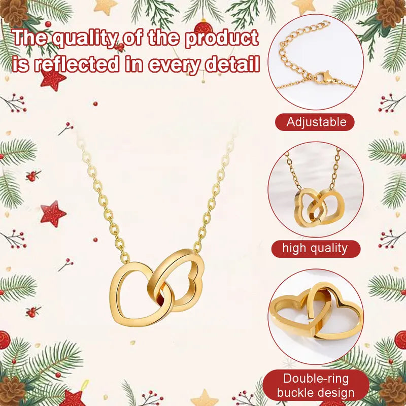 Rose Teddy Bear with Necklace