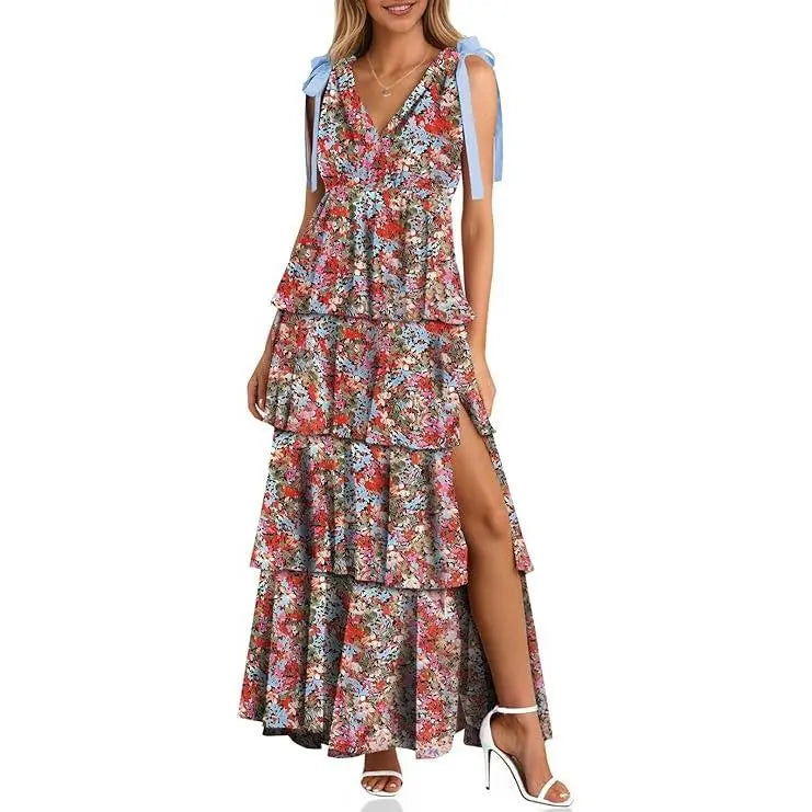 Floral Ruffle Dress