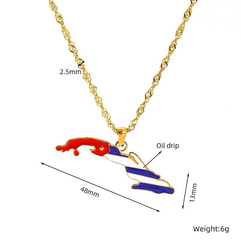 National Flag Necklace