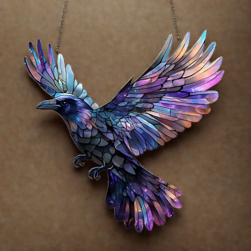 Crystal Stained Glass Art Ornament