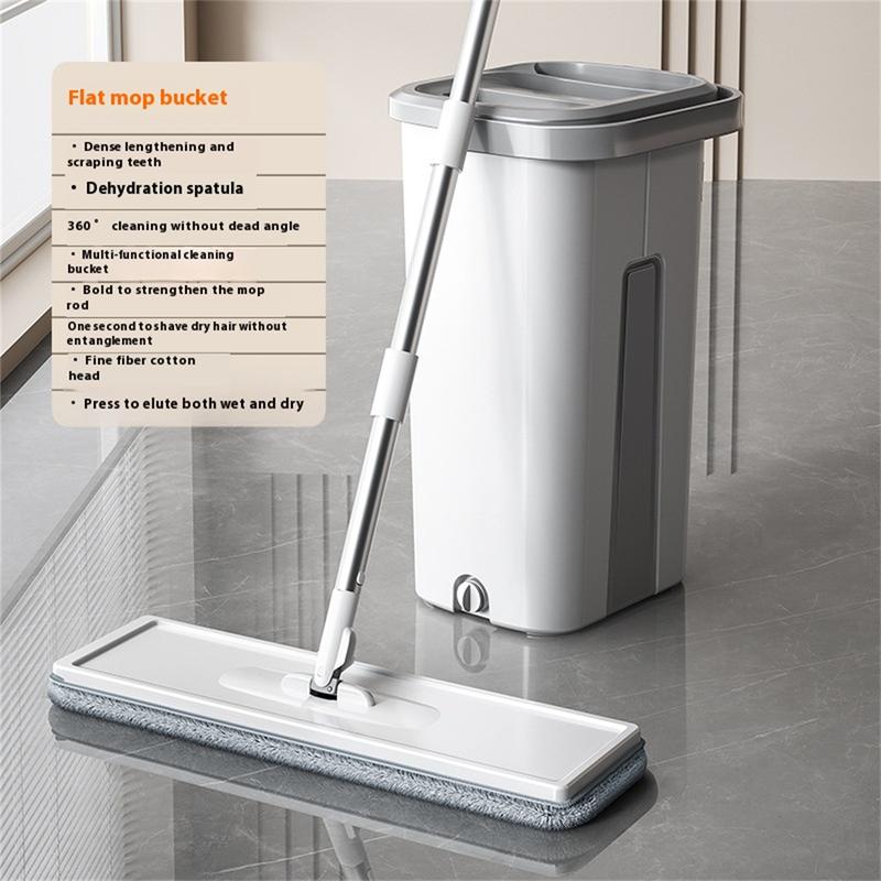 Hands-Free Mop Bucket Set