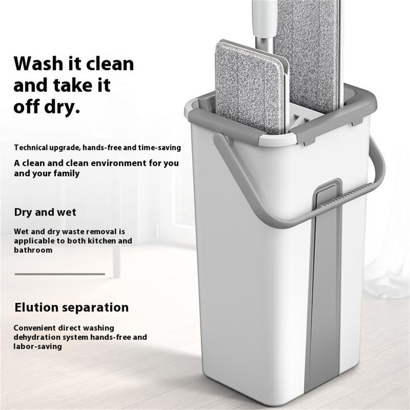 Hands-Free Mop Bucket Set