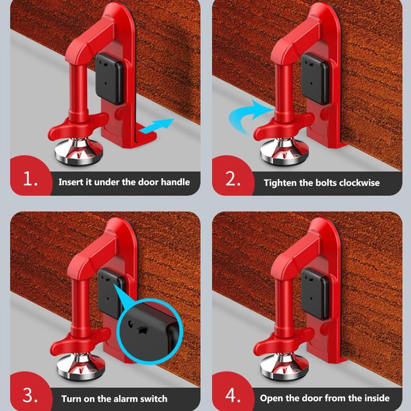 Travel Door Stop Alarm