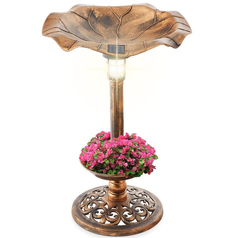 Solar Bird Bath