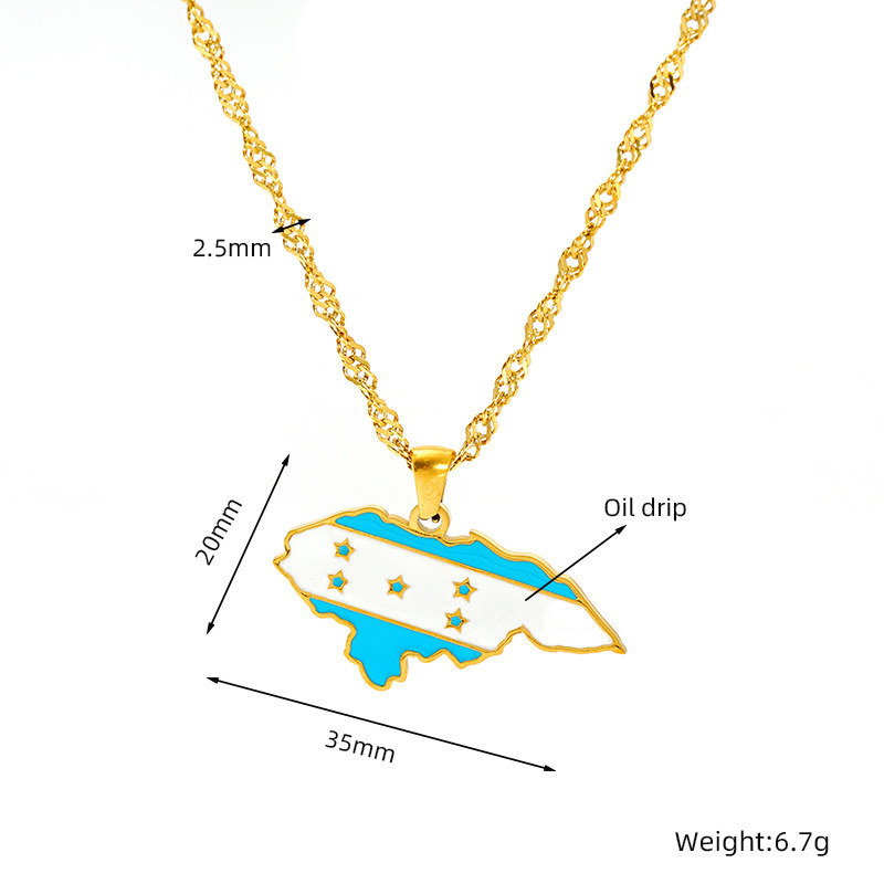 National Flag Necklace