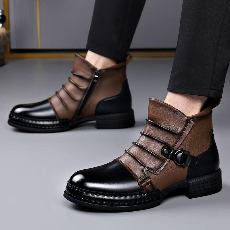 High Top Casual Leather Boot