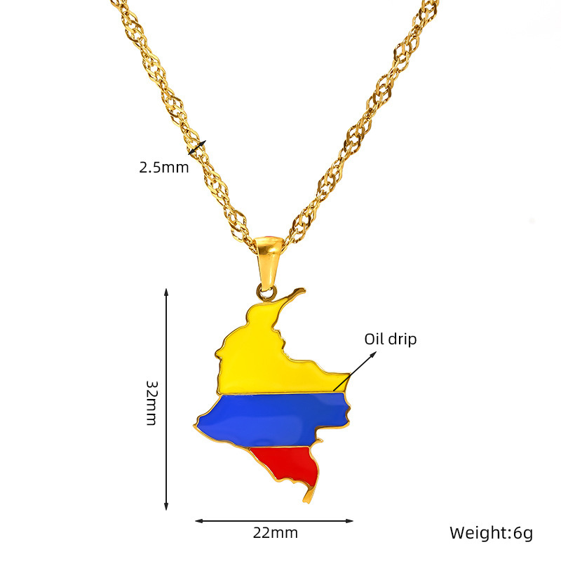 National Flag Necklace