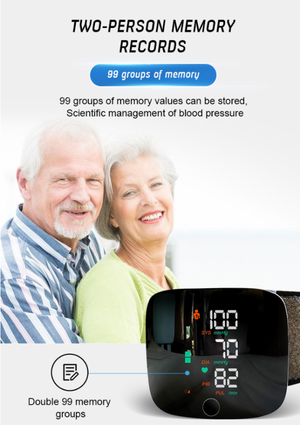 Wrist Blood Pressure Monitor