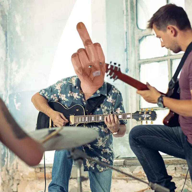 Middle Finger Halloween Mask