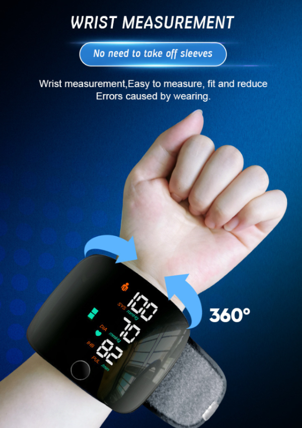 Wrist Blood Pressure Monitor
