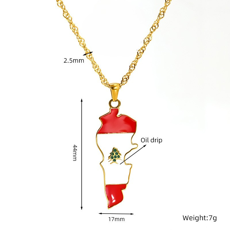 National Flag Necklace