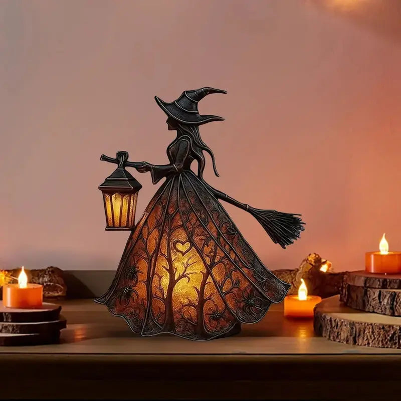 Halloween Witch Statue