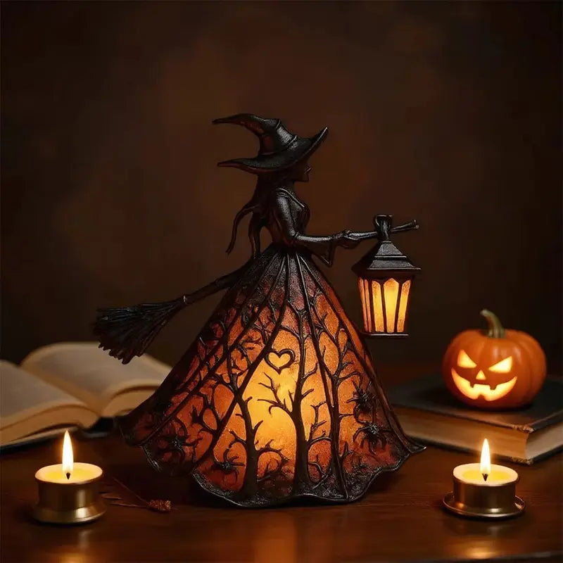 Halloween Witch Statue