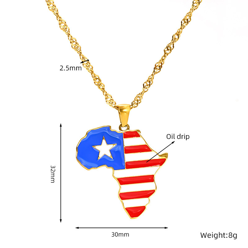 National Flag Necklace