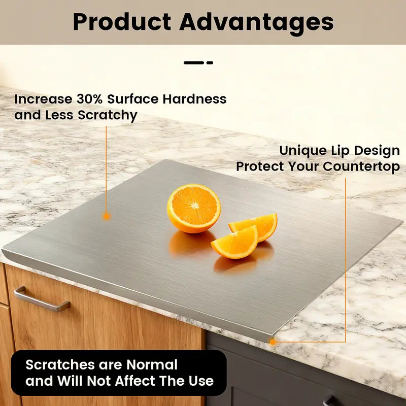Non Slip Steel Chopping Board