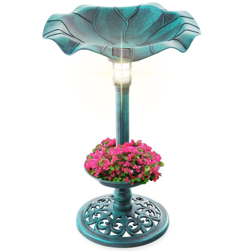 Solar Bird Bath