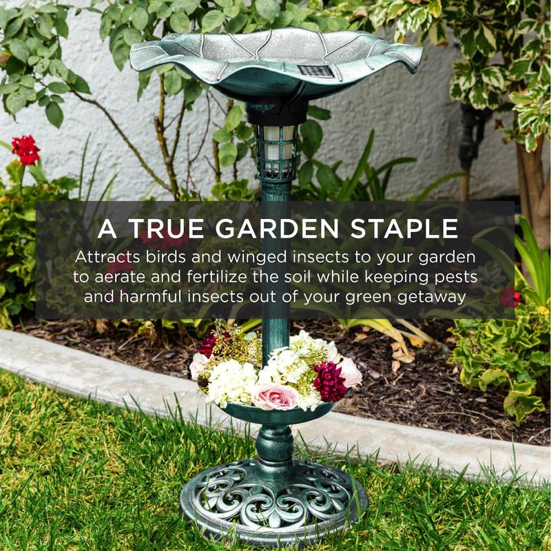 Solar Bird Bath