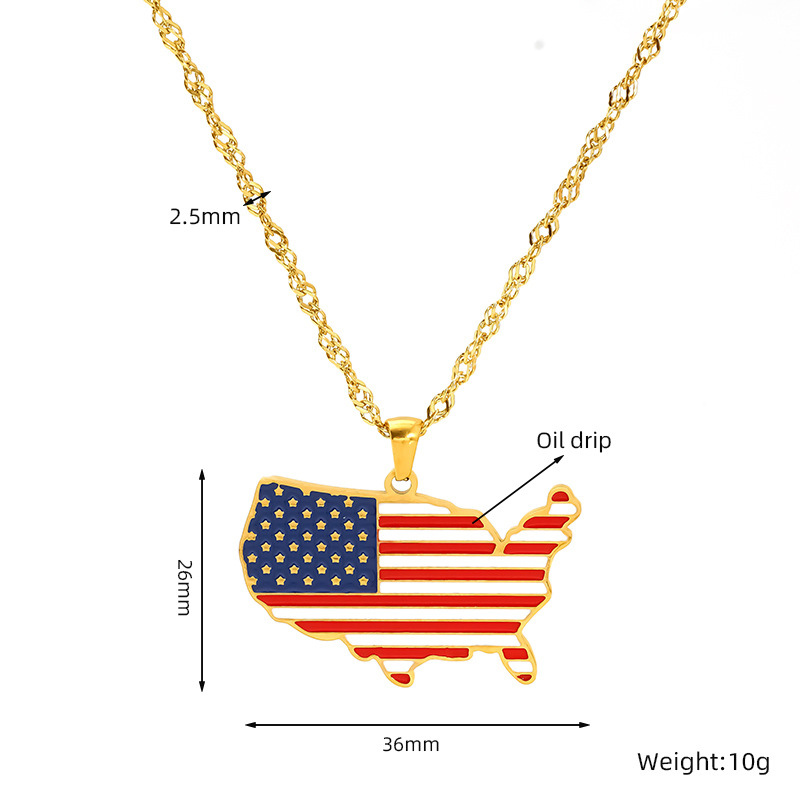 National Flag Necklace