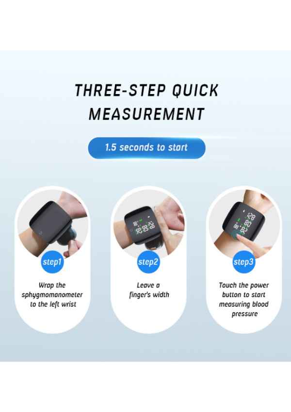 Wrist Blood Pressure Monitor