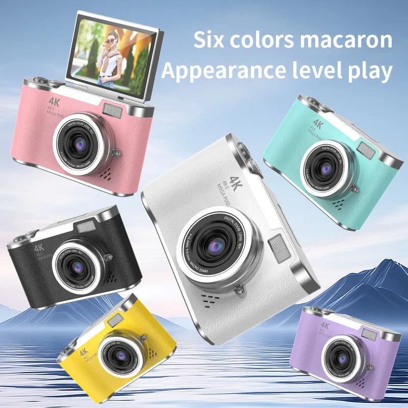 4K Foldable Screen Camera
