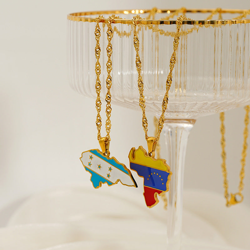 National Flag Necklace
