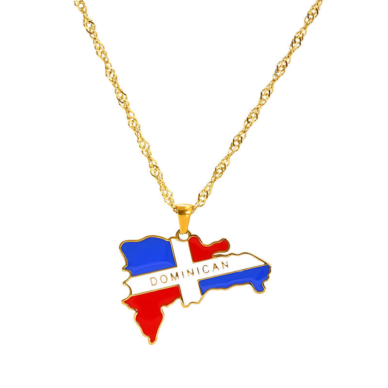 National Flag Necklace