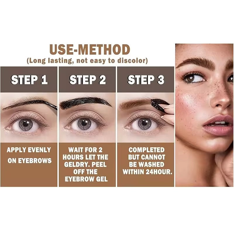 Peel-Off Eyebrow Gel