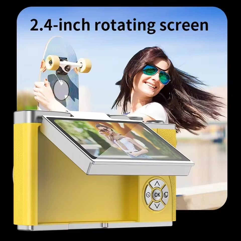 4K Foldable Screen Camera
