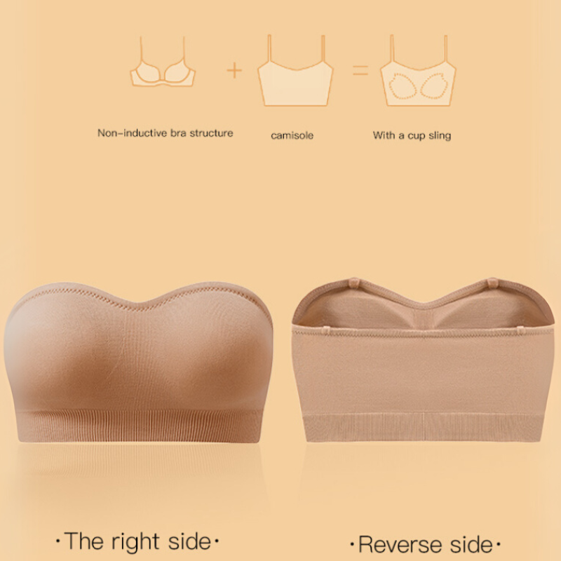 Non Slip Strapless Bra