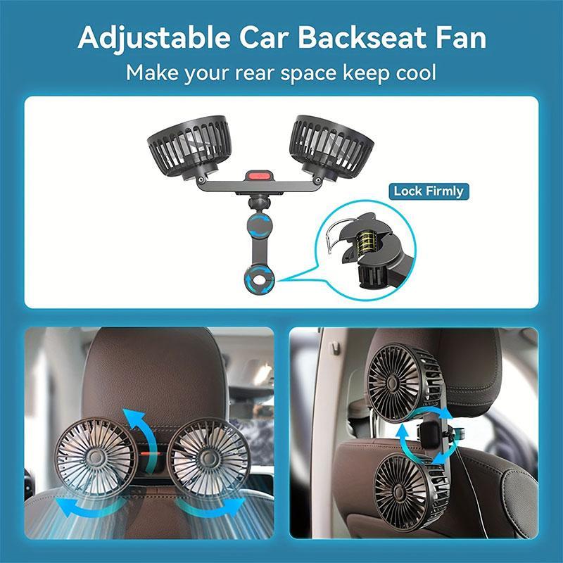 Double-head Electric Fan